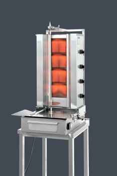 POTIS F GD4 Dönergrill Gyrosgrill max 70kg Dönermaschine